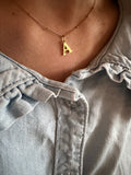 Ketting met bolletjes goud